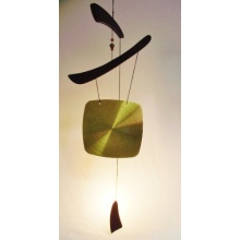 Asiatisches Windspiel, Klangspiel, Mobile mit Gong 01 Bild 1