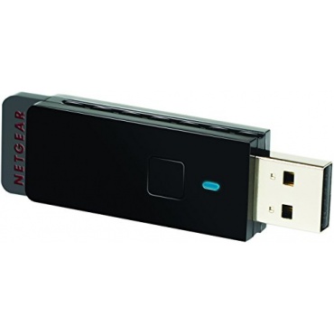 Netgear Wireless-N 300 USB Netzwerkadapter mit Cradle Bild 1