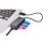 Ugreen 3 Ports USB 2.0 Hub 10/100Mbps Ethernet Schwarz Bild 5