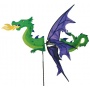 XXL Windrad / Windspiel - grner Drache Bild 1