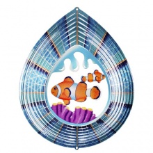 Woodstream D460-6 Iron Stop Designer Windspiel Clownfisch Bild 1