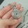 Versilbert Damen Taschenuhr Bild 5
