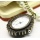 Unendlich U Quarz Taschenuhr Bronze Damen Taschenuhr Bild 2