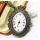 Unendlich U Quarz Taschenuhr Bronze Damen Taschenuhr Bild 3