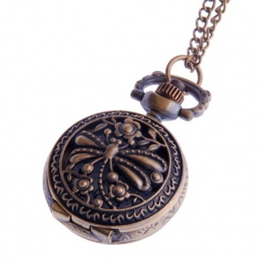 ShoppeWatch Taschenuhr Quarz wei Damen Taschenuhr Bild 1