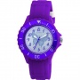 Tikkers Mdchen Armbanduhr Analog Plastik Silber  Bild 1