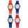 Pacific Time Kinder Armbanduhr ABC Analog Quarz blau Bild 3