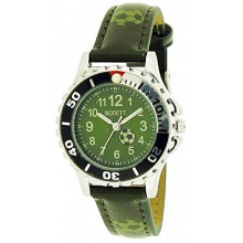 Bonett Jungen Armbanduhr Analog Quarz Leder Grn  Bild 1