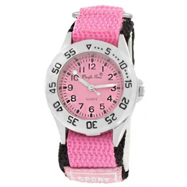 Pacific Time Kinder Armbanduhr Analog Quarz pink Bild 1
