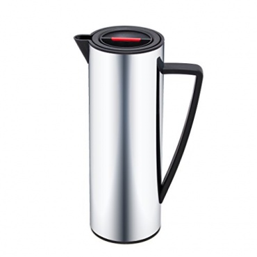 makami Design Vakuum Isolierkanne Silverline 1L Thermoskanne  Bild 1
