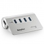 EasyAcc Super Speed USB 3.0 4 Port Hub Aluminum Hub Bild 1