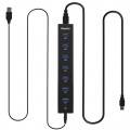 EasyAcc Superspeed USB 3.0 7 Port Hub Bild 1