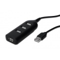 ASSMANN USB2.0 Hub 4-port bus powered 4xUSB A/F 1x Bild 1
