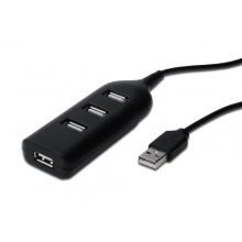 ASSMANN USB2.0 Hub 4-port bus powered 4xUSB A/F 1x Bild 1