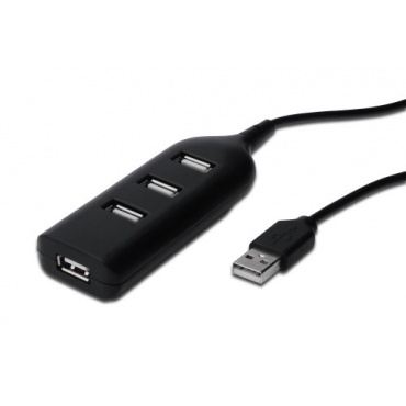 ASSMANN USB2.0 Hub 4-port bus powered 4xUSB A/F 1x Bild 1