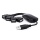 Flexible USB 2.0 Hub 4 Port Verteiler Kabel USB 4 fach schwarz Bild 1