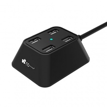 EC Technology SuperSpeed USB 3.0 4-Port Hub USB Geschwindigkeit Bild 1