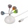 Hama Flower USB 2.0 Hub 4-Port wei Bild 1