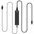 EasyAcc USB 3.0 4 Port Hub Bus 2 in 1 Hub 1 Meter USB Datenkabel Bild 1