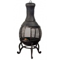 Gartenkamin Gartenofen Feuerstelle Terrassenofen Terrassenkamin 90 cm Bild 1
