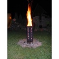 Schwedenfeuer Feuerkorb Fackel Bild 1