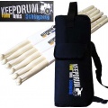 KEEPDRUM 5A American Hickory Drumsticks 3 Paar Bild 1