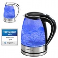 1,7 Liter Wasserkocher aus Glas und Edelstahl 2200 Watt von TZS First Austria Bild 1