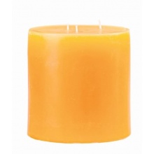 Outdoorkerzen Rustica 3-Docht Rundkerze Orange Bild 1