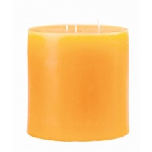 Outdoorkerzen Rustica 3-Docht Rundkerze Orange Bild 1