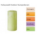 4 Stck Outdoorkerzen Rustica Stumpenkerze Bild 1
