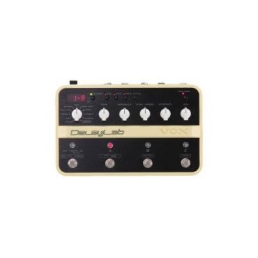 VOX Delaylab, Digital Delay Pedal 30 Delay-Typen 24 Bit wei Bild 1