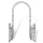 DESIGN Gartentor Rosenbogen Rankgitter Bild 2
