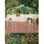 CLP traumhafter Rosenbogen Pavillon Bild 1