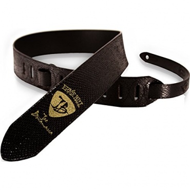 ERNIE BALL SCHWARZ SNAKE GITARRE GURT JOHN BONAMASSA Gurte Bild 1