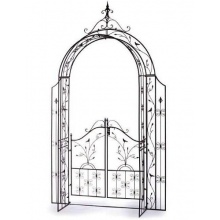 denk Rosentunnel XL H 250 cm x B 145 cm Rosenbogen  Bild 1