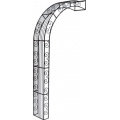 Rosenbogen Halbbogen aus Metall Bild 1