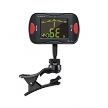 niceeshop Kunststoff LED Anzeige Clip auf Stimmgert Schwarz Bild 1