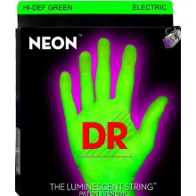 DR Neon Green Medium Saiten E-Gitarre Bild 1