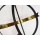 Sonnenuhr Schwarz aus Metall Schmiedeeisen Bild 5