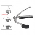 Boston Kapodaster universal fr alle Gitarren chrome Bild 1