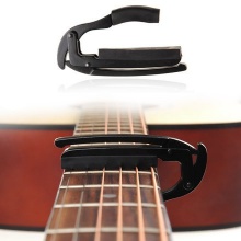 Gitarre Kapodaster Capo Clamp Fr Elektro Akustik Tuba Schwarz Bild 1