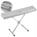 Soundwear Elastische Keyboard Abdeckhaube 88 Tasten silber Bild 1