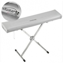 Soundwear Elastische Keyboard Abdeckhaube 88 Tasten silber Bild 1
