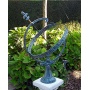 Sonnenuhr mit Sternbilder, Bronzeguss Bild 1