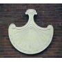 Sonnenuhr, sun dial H 45 Farbe antikfinish Bild 1