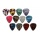 12 x Plektrum Plektron Picks 3 verschiedene Strken Bild 1