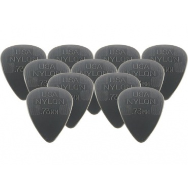 Dunlop 44P73 Nylon Standard Plektren grau 12 Stck Bild 1