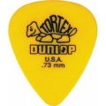 DUNLOP PLEKTRUM TORTEX 0,73 mm GELB Bild 1