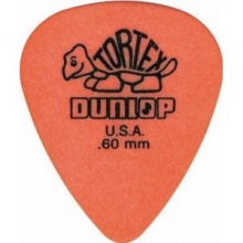 DUNLOP PLEKTRUM TORTEX 0,6 mm ORANGE Bild 1