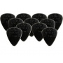Dunlop Nylon Plektren 1.0mm Schwarz, 12 Stck Bild 1